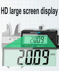Stainless Steel Caliper Tool With Digital Readout 0 To 6 Inch 0 To 150 MM Big LCD Screen Quick Inch And Millimeter Conversion