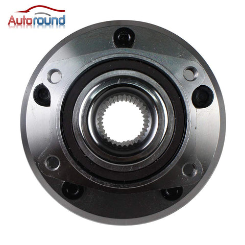 2-Pack Front Wheel Bearing And Hub Assembly For Dodge Journey 2009-2020 5 Lug With ABS Drop-In Replacement front view