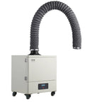 Heavy Duty Solder Fume Extractor Delivering Beast Mode Suction Power With Four Stage Filtration And Wireless Remote Control for soldering.