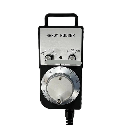Cool Manual Pulse Generator Handwheel Pulser Handy Pendant MPG HPL01 For CNC Machines Quick Precise Control Your Rig With 300 Steps Per Turn, front view