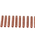 10pcs Brass TIG Welding Collet Electrode Holder For WP9 20 25 Torch With 3-32 And 1-8 In gas lens copper alloy kit