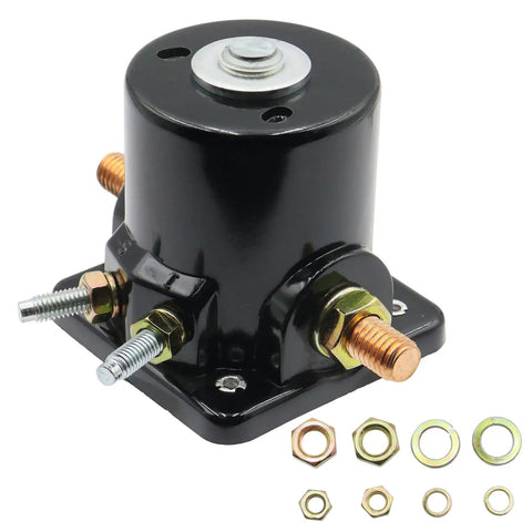 Solenoid relay from Starter With Relay Replacement For Johnson And Evinrude Outboards 85HP To 140HP Fits Evinrude E85 E90 E100 E110 E112