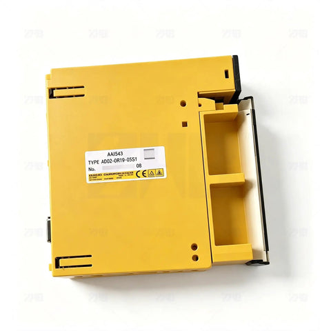 Analog I O Output Board For CNC Machines With A03B 0819 C051 And A03B 0826 J051 C052 Compatibility Industrial Control Module, yellow plastic housing
