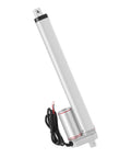 Beast Ready 300Mm Stroke 750N DC 12V Linear Actuator For Home Automation Ultra Quiet Lift Motor With Low Power Draw Built Tough For DIY Projects, silver aluminum body with cable