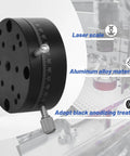 REG60 R Axis Rotary Sliding Table 360 Degree Manual Rotation Stage For Precision Positioning with laser scale and anodized aluminum body