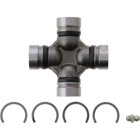 Premium Universal Joint For 1964 To 1966 Ford Mustang Rear Driveshaft Transmission Connection OE Replacement Part Ensures Smooth Power Transfer And Rock Solid Performance For Your Classic Ride. universal joint with clips and grease fitting