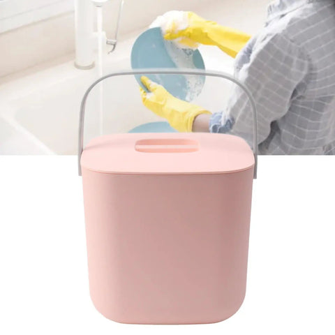 Pink Compact Countertop Dishwasher With 360 Degree Rotating Spray And Fifteen Minute Automatic Shutoff, compact design for easy use and storage.