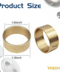 Bronze Torque Converter Bushings For 30 Series Driver Pulleys Ideal Upgrade For Mini Bikes And Go Karts Fits A Three Quarter Inch Shaft Rock Solid Durable High Performance Replacement For Smooth Acceleration And Longer Lasting Rides. 1.06in OD bronze bushing