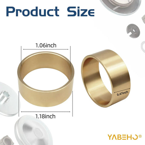Bronze Torque Converter Bushings For 30 Series Driver Pulleys Ideal Upgrade For Mini Bikes And Go Karts Fits A Three Quarter Inch Shaft Rock Solid Durable High Performance Replacement For Smooth Acceleration And Longer Lasting Rides. 1.06in OD bronze bushing