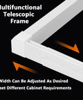 Heavy Duty Pull Out Trouser Rack For Washing Machines Quiet Sliding Drying Rods 35kg Load Space Saving Closet Organizer Aluminum Alloy Frame