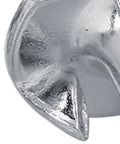 Close-up of zinc plated carbon steel tee nut from Four Prong T Nuts Set For Woodworking And Furniture Zinc Plated Carbon Steel Tee Nuts Includes M8 And M3 Sizes Rust Resistant And Durable Easy Install For Cabinets And Projects 50 Pieces Per Pack