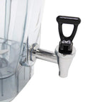 Heavy Duty Commercial Blender Packing Two Eight Zero Zero Watts And Six Liter Stainless Tank tap with chrome finish for easy pouring.