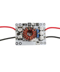 Heavy Duty 180W Dc Dc Boost Converter Module with aluminum components and adjustable settings for solar and LED use.