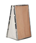 Beekeeper Bee Smoker Bellow PVC Leather Plywood Box Beekeeping Equipment Replacement With Clip For Beehive Home Gardening Durable Portable