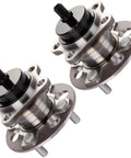 Rear Wheel Hub And Bearing Assembly 512370 Drop In Replacement For Scion IQ 2013, Prius C 2012 To 2019, Yaris 2012 To 2019 4 Lug With ABS