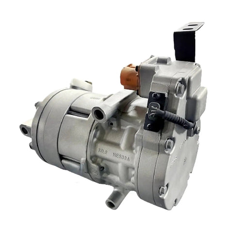 Slick Electric Air Conditioning Compressor For Kia Niro Plug In Hybrid 1.6L, showcasing the detailed design and mounting features.