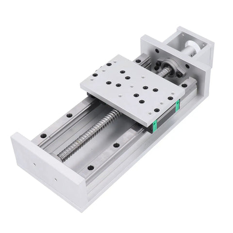Precision Electric Linear Rail Guide Boasting Two Hundred Millimeter Stroke Length with Aluminum build and 1605 ballscrew.