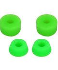 Skateboard Longboard Truck Bushings 4 Pack For Two Trucks In Mixed Colors And Durometers 88A To 99A USA Made Premium Dope Set For A Smooth Ride Stable Control Loose To Stiff Feel Fits Most Trucks, green 4-pack bushings