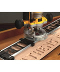 Knockout Sign Making Kit For Router Stencils with router on wood cutting letter templates in half inch size.