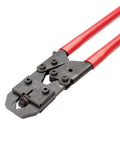 B795 Heavy Duty Crimping Tool With Patented Triangular Crimp Design Delivers Even Pressure Across All Contact Points 50 Crimp Settings