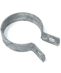 10 Pack Brace Bands With Bolts And Nuts For Chain Link Fence Posts 2-3/8 Inch Hot Dipped Galvanized Pressed Steel Heavy Duty