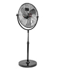 20 Inch High Velocity Shop Fan With Telescoping Height, 3 Speed Control, Adjustable Tilt, Heavy Duty Standing Floor Fan For Garage Or Workshop