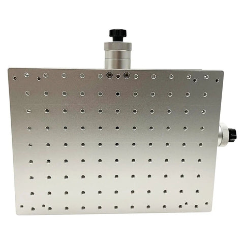 Built Tough Two Axis Moving Table For Laser Marking And Engraving Machine Portable XY Axis Workbench Aluminum Alloy Construction
