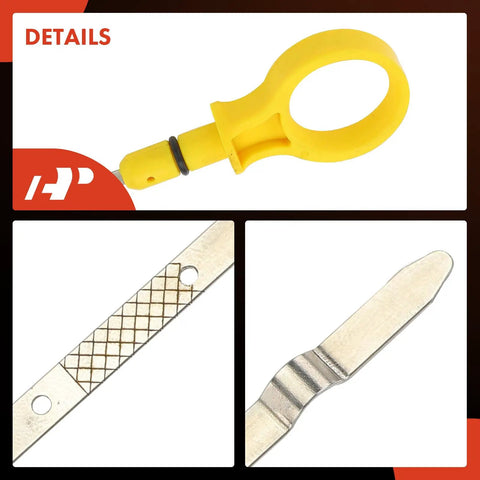 Close-up details of Engine Oil Dipstick For Ford F 150 Mustang Expedition Transit 150 250 350 HD And Lincoln Navigator 3.5L 3.7L V6