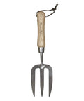 All Day Handy Garden Hand Fork With Ash Handle And Stainless Prongs For Quick Soil Prep No Fuss Low Soil Cling Perfect For Borders