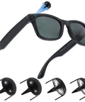 LED Light Blocking Stickers for Smart Glasses Low Tack Restickable Blackout Covers That Shield LED Indicators on Meta Wayfarer