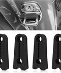 Heavy Duty Silicone Car Door Lock Damper For Ford F-150 2021 2022 2023 2024 2025 2026 eight black cushion pads for door locking.