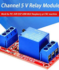 8 Pack 5V Relay Module One Channel Board With Opto Isolation High Or Low Trigger For Arduino And Other Microcontroller Projects