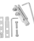 Hot Deal Broken Valve Screw Extractor Kit: Stainless Steel 2pc Universal Pipe Wrench For Faucet Fixture Thread Removal And Extraction Tool, parts