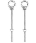 316 Stainless Steel Machinery Eye Bolt With Shoulder 3 Eighths Inch By 6 Inches Long Marine Grade Eyebolt Pack Of 5 Threaded Eyebolts Corrosion Resistant Lifting Hardware WD30279