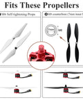 Beefy Brushless 2212 920KV RC Motor For Planes And Quadcopters 2 4S 52g with compatible M6 and M8 self-tightening props