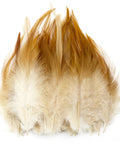200 Pieces 5 To 7 Inch Nature Saddle Hackle Rooster Feathers For Crafts Natural Pheasant Neck Feathers Ideal For Jewelry Making