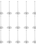 Extra Long Hardcore Upholstery Nails With Bulletproof Hold And Flat Head Furniture Tacks For Sofa Wood Trim Craft Projects Large Metal Push Pins Silver Finish Set displayed in a grid layout.