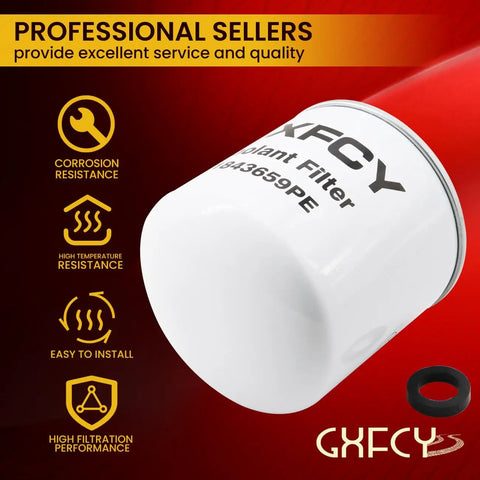 Heavy Duty Coolant Spin On Oil Filter Replacement For Paccar MX11 MX13 MX300 MX375 MX485 Engines And Kenworth Peterbilt