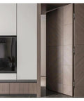 Real Quick And Easy Concealed Hydraulic Hinge With Three Way Tweaks And Silky Soft Close Action Swinging Up To Two Hundred Pounds For Smooth Flush Kitchen Doors In Heavy Duty Black on modern cabinet doors.