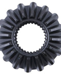 Beefed Up Bevel Gear Set for John Deere Backhoe Loader 210LE 310E 310SE 315SE 485E 486E 488E 310G 16 Tooth Stainless Steel OEM Replacement T163810 T159349 Direct Replacement Direct Fit Factory Tested for Peak Performance, top view showing gear teeth