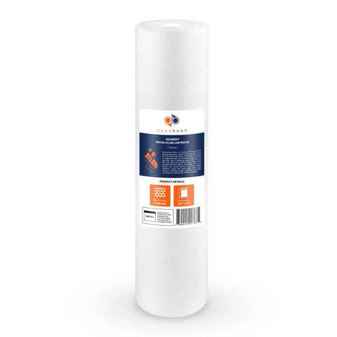 1 Micron Sediment Water Filter Replacement Cartridge For Whole House Filtration 20 By 4.5 Inches Fits AP810-2, single pack