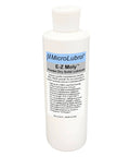 Molybdenum Disulfide Dry Lubricant Powder, 2 Oz bottle, high purity 98 percent, with label describing micron size and performance details