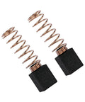 Heavy Duty Carbon Brush Replacement Set Exact Match For Dremel Rotary Power Tools, two carbon brushes with copper springs.