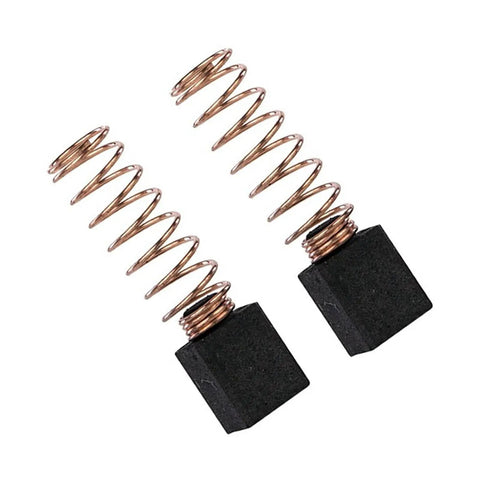Heavy Duty Carbon Brush Replacement Set Exact Match For Dremel Rotary Power Tools, two carbon brushes with copper springs.