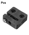 Anti-Backlash Nut Block Set For 8Mm Lead Screws With 2Mm Pitch, POM Material, includes 2 pcs, shown with side view