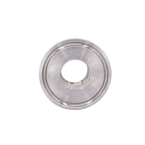 DERNORD 1.5-inch stainless steel sanitary tri-clamp to 1/2-inch NPT female fitting