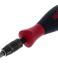 SoftFinish CentroFix Pro Grade Bit Holder With Magnetic Quick Release Holds Power Bits, Cushioned Ergonomic Grip, 90mm Blade Size