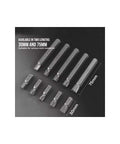 Clmxmt Heavy Duty 75 Piece Ratchet Kit With Star Bits Hex Sockets Torx Adapters Phillips Screwdriver Set For Auto Repair And Handyman Jobs That Totally Rock Your Workflow Today, 30mm and 75mm bits