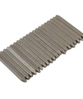 Metal Stamping Kit For Jewelry And Everyday Crafts, 6mm Engraving Tool With Slick Patterns, 20-piece steel kit shown