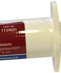 Side view of Blue Thread Locker 2422 High Performance Thread Locking Adhesive For Metal Threads in a syringe tube packaging.